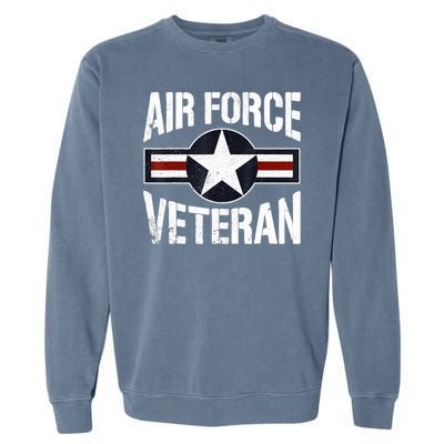 Usaf Veteran Us Air Force Veteran Garment-Dyed Sweatshirt