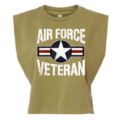 Usaf Veteran Us Air Force Veteran Garment-Dyed Women's Muscle Tee