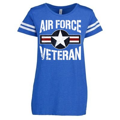 Usaf Veteran Us Air Force Veteran Enza Ladies Jersey Football T-Shirt