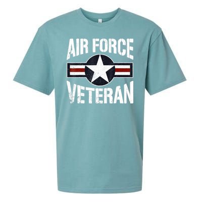 Usaf Veteran Us Air Force Veteran Sueded Cloud Jersey T-Shirt