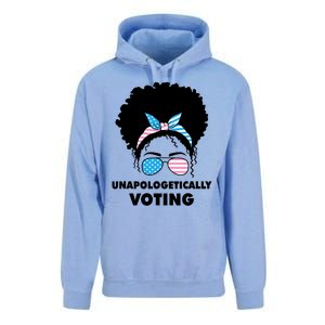 Unapologetically Voting Unisex Surf Hoodie