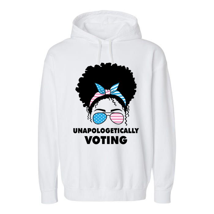 Unapologetically Voting Garment-Dyed Fleece Hoodie