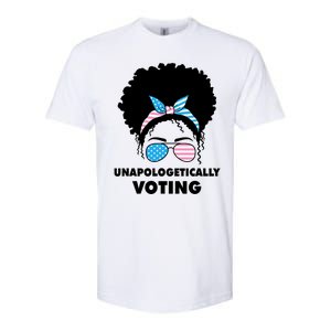 Unapologetically Voting Softstyle CVC T-Shirt