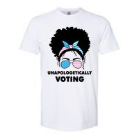 Unapologetically Voting Softstyle CVC T-Shirt