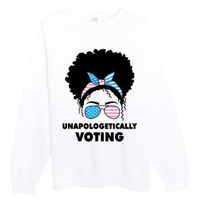 Unapologetically Voting Premium Crewneck Sweatshirt