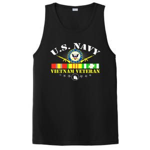 US Vietnam Veteran USA Flag Vietnam Vet PosiCharge Competitor Tank