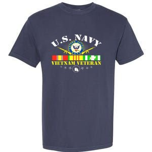 US Vietnam Veteran USA Flag Vietnam Vet Garment-Dyed Heavyweight T-Shirt