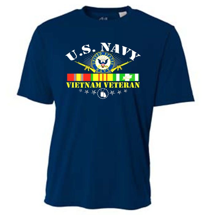 US Vietnam Veteran USA Flag Vietnam Vet Cooling Performance Crew T-Shirt