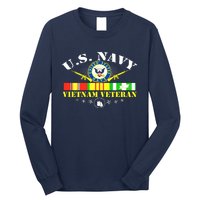 US Vietnam Veteran USA Flag Vietnam Vet Long Sleeve Shirt