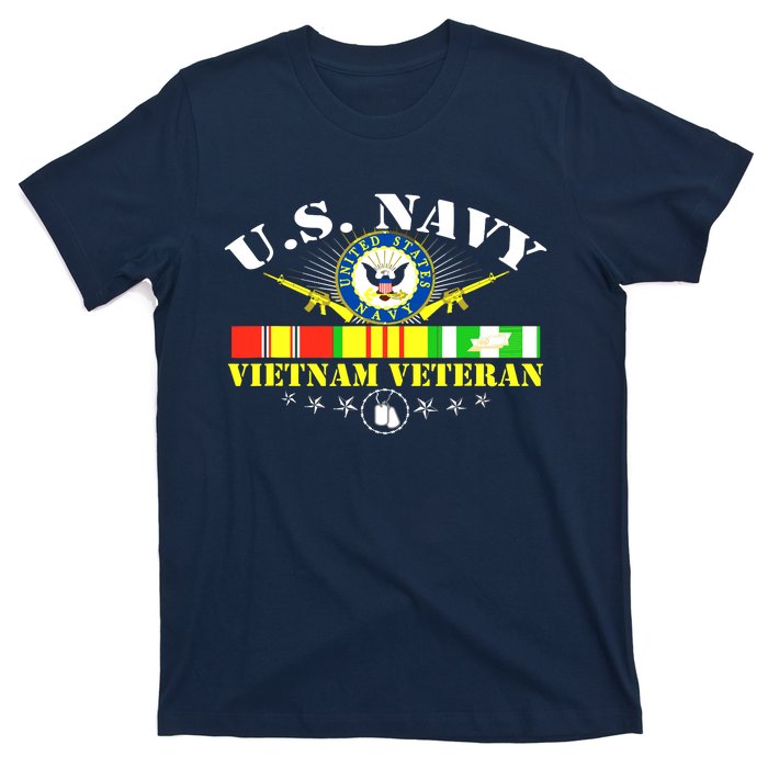 US Vietnam Veteran USA Flag Vietnam Vet T-Shirt