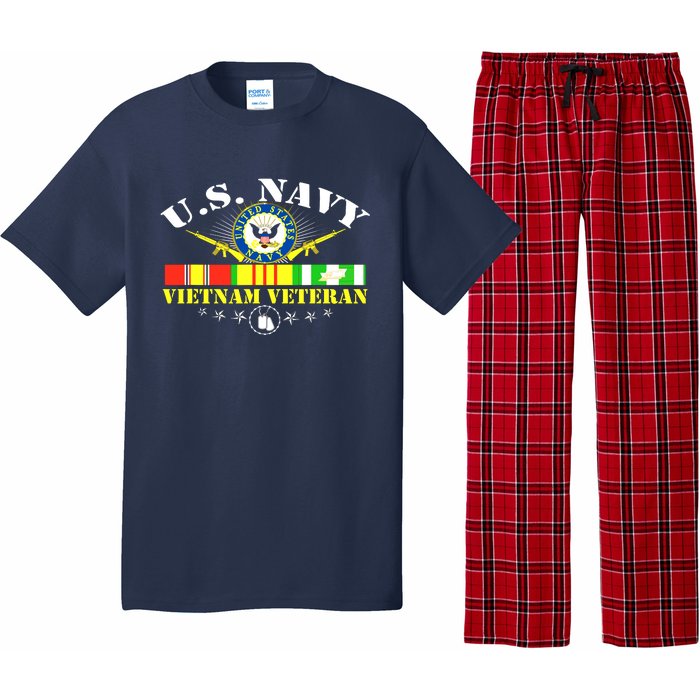 US Vietnam Veteran USA Flag Vietnam Vet Pajama Set