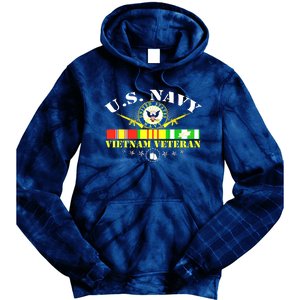 US Vietnam Veteran USA Flag Vietnam Vet Tie Dye Hoodie