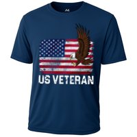 US Veteran Vintage American Bald Eagle Performance Shirt