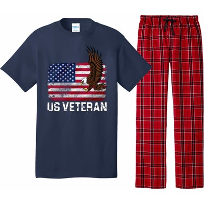 US Veteran Vintage American Bald Eagle Pajama Set