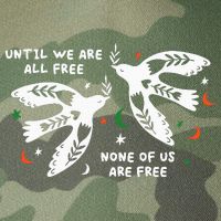 Until We Are All Free None Of Us Are Free Free Palestine Legacy Tie Dye Trucker Hat