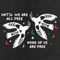 Until We Are All Free None Of Us Are Free Free Palestine Cool Comfort Performance Bucket Hat