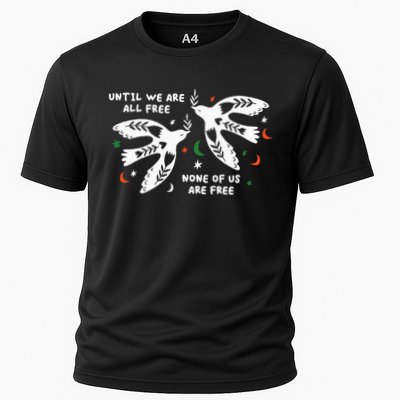 Until We Are All Free None Of Us Are Free Free Palestine Performance Shirt