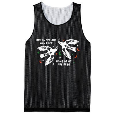 Until We Are All Free None Of Us Are Free Free Palestine Mesh Reversible Basketball Jersey Tank