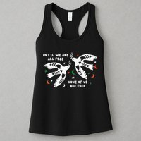 Until We Are All Free None Of Us Are Free Free Palestine Womens Tank Top