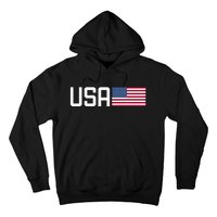 Usa Women American Flag 4th Of July Patriotic Hoodie