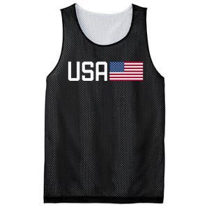 Usa Women American Flag 4th Of July Patriotic Mesh Reversible Basketball Jersey Tank