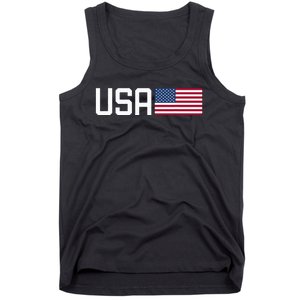 Usa Women American Flag 4th Of July Patriotic Tank Top