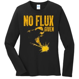 Unique Welding Art Tig & Mig Welder Welding Ladies Long Sleeve Shirt