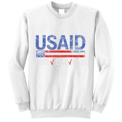 Usaid Waste Abuse Fraud Since 1961 D.O.G.E 2025 Sweatshirt