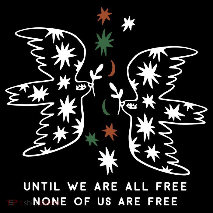 Until We Are All Free None Of Us Are Free Full-Length Apron With Pockets