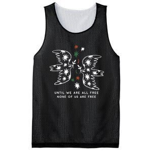 Until We Are All Free None Of Us Are Free Mesh Reversible Basketball Jersey Tank