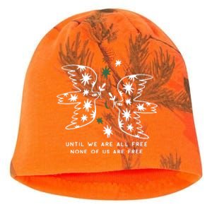 Until We Are All Free None Of Us Are Free Kati - Camo Knit Beanie