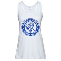 United We Bargain Divided We Beg Worker Fist Labor Protest Ladies Essential Flowy Tank