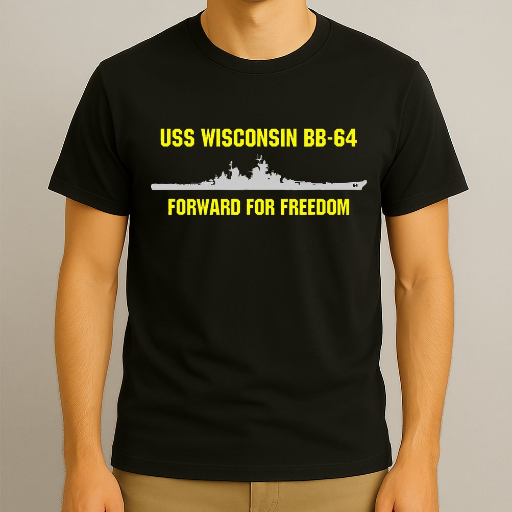 Uss Wisconsin Bb64 T-Shirt