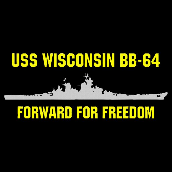 Uss Wisconsin Bb64 T-Shirt