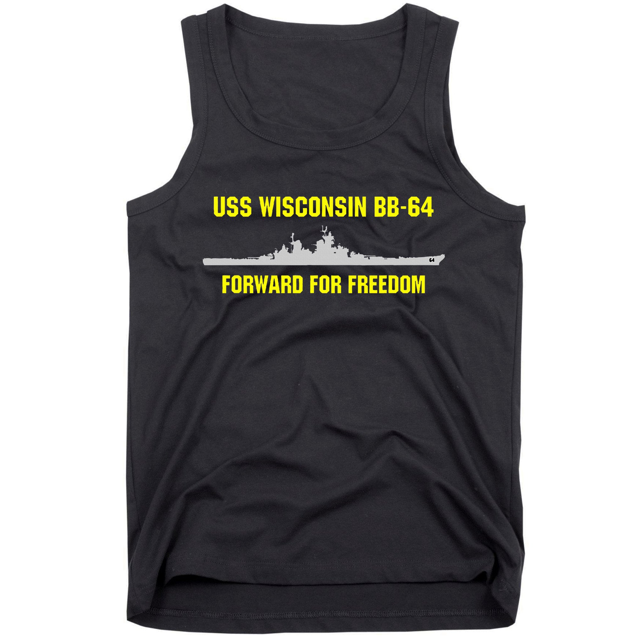 Uss Wisconsin Bb64 Tank Top