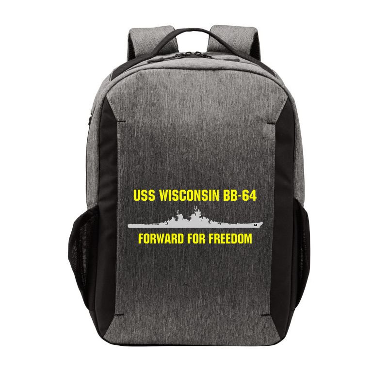 Uss Wisconsin Bb64 Vector Backpack