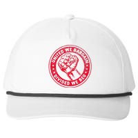 United We Bargain Divided We Beg Worker Fist Labor Protest Snapback Five-Panel Rope Hat