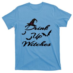 Up Witches Brew Wine Halloween Cute Ing Cool Gift T-Shirt