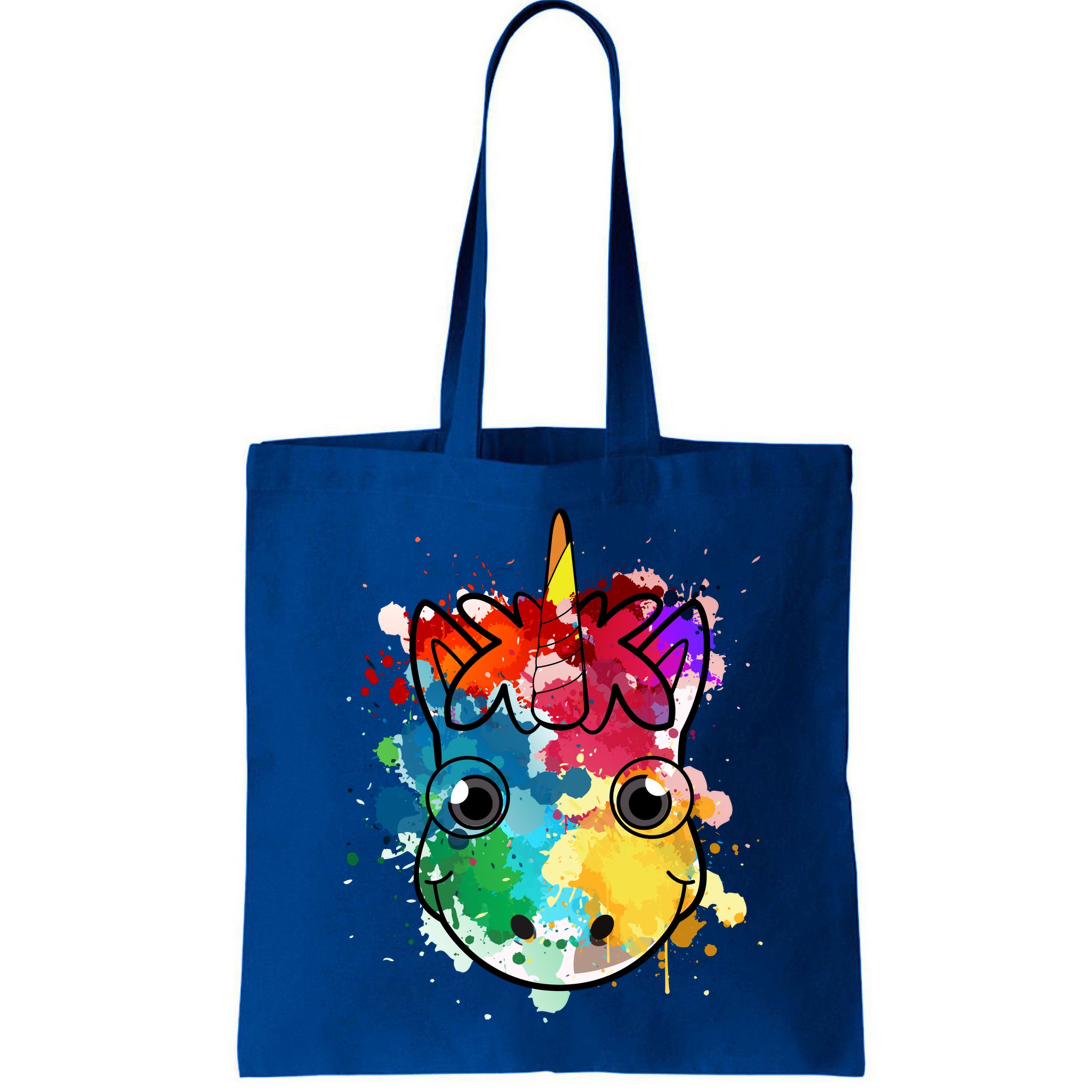 Unicorn Water Color Horse Mom Paint Splat Love Gift Bag