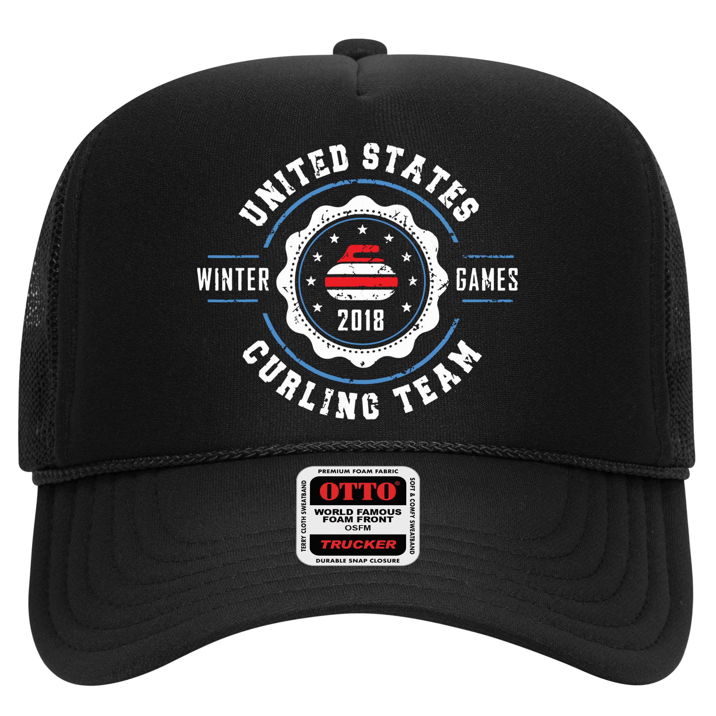 USA Winter Curling Hat