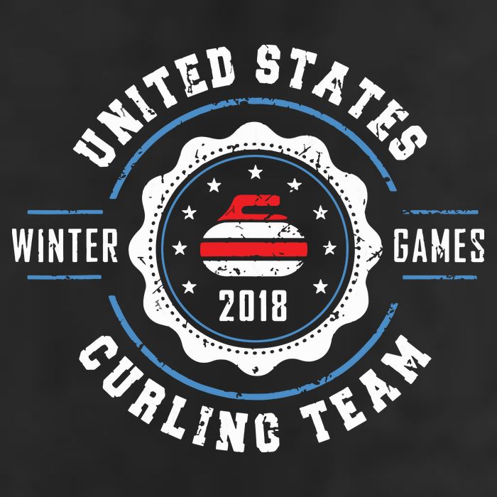USA Winter Curling Hat