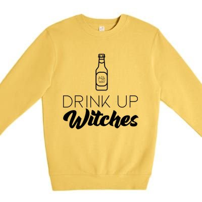 Up Witches Cauldron Brew Gift Premium Crewneck Sweatshirt