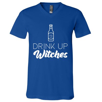 Up Witches Cauldron Brew Gift V-Neck T-Shirt