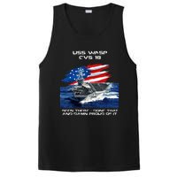 USS Wasp CVS 18 Aircraft Carrier Veteran USA Flag Christmas PosiCharge Competitor Tank