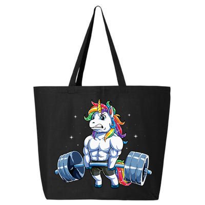 Unicorn Weightlifting Deadlift Fitness Gym Women 25L Jumbo Tote
