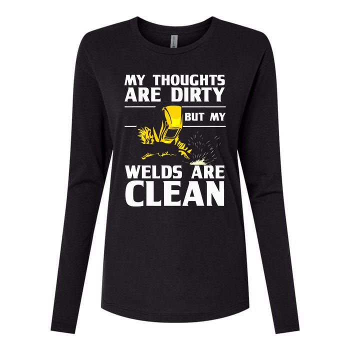 Unique Welding Design Weld Tool Welder Welding Womens Cotton Relaxed Long Sleeve T-Shirt