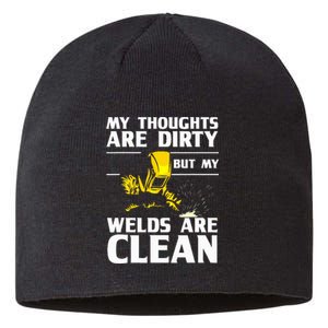 Unique Welding Design Weld Tool Welder Welding Sustainable Beanie