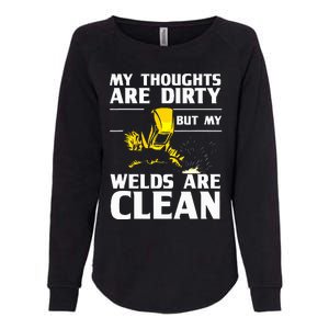 Unique Welding Design Weld Tool Welder Welding Womens California Wash Sweatshirt