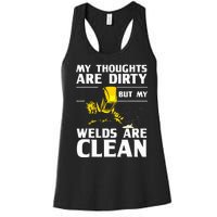 Unique Welding Design Weld Tool Welder Welding Women's Racerback Tank