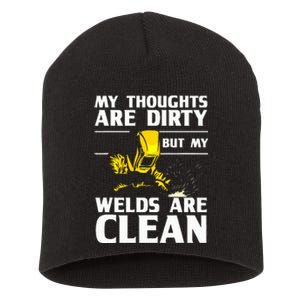 Unique Welding Design Weld Tool Welder Welding Short Acrylic Beanie